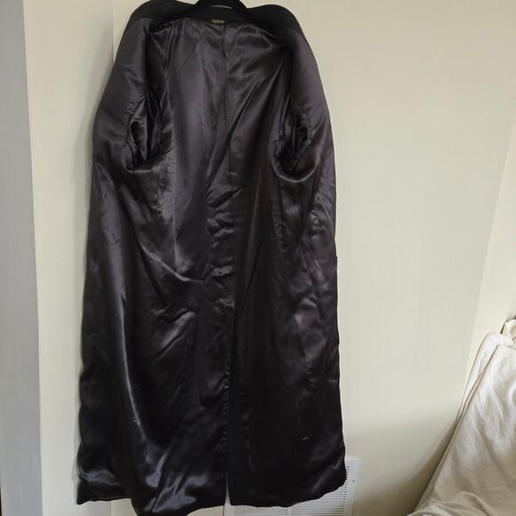 Peter Richard Loro Piana Coat Size 42L Super Fine Lambswool Gray Overcoat - Picture 4 of 16